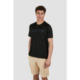 Paul & Shark Erkek Regular Fit Yuvarlak Yaka Kısa Kollu Pamuklu Siyah T-Shirt 25411056-011
