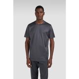 Paul & Shark Erkek Regular Fit Yuvarlak Yakalı %100 Pamuklu Shark Logolu Kısa Kollu Kahverengi-Altın T-Shirt 15311610-94G