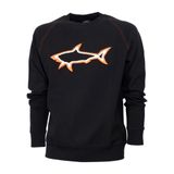 Paul & Shark Erkek Siyah Sweatshirt, Uzun Kollu, L Beden