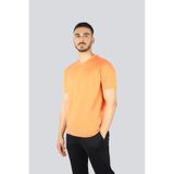 Paul & Shark Erkek T-Shirt, Kısa Kollu, Bisiklet Yaka, Turuncu, M Beden