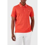 Paul & Shark Logolu % 100 Pamuk Regular Fit Polo Yaka T Shirt Erkek Polo Yaka T Shirt 23411248 277 - Turuncu