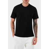 Paul & Shark Logolu Bisiklet Yaka Pamuklu Regular Fit T Shirt Erkek T Shirt 13311614 011 - Siyah