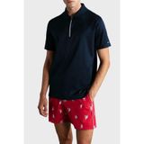 Paul & Shark Pamuklu Regular Fit Yarım Fermuarlı Polo Yaka T Shirt Erkek Polo Yaka T Shirt 24411321 011