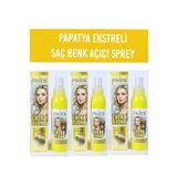 Pauline Extra Blond Doğal Saç Renk Açıcı Sprey 125 Ml 3lü Paket
