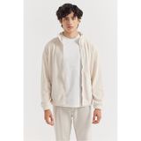 PAULMARK Erkek Polar İnce Sweat Mont
