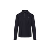 PAUL&SHARK Erkek Düğme Kapama Uzun Kol Polo Yaka Reqgular Fit Lacivert-Gold Polo Yaka T-Shirt 15311727-50E