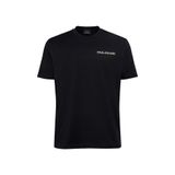 PAUL&SHARK Erkek Kısa Kol Bisiklet Yaka Rahat Kesim Siyah T-Shirt