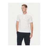 PAUL&SHARK Erkek Kısa Kollu Pamuklu Düğme Kapamalı Polo Yaka Beyaz-Gümüş Polo Yaka T-Shirt -10A 25411232