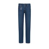 PAUL&SHARK Erkek Normal Kalıp Düz Paça Pamuklu Esnek Denim Mavi Jeans