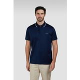 PAUL&SHARK Erkek Pamuklu Marka Logolu Kısa Kollu Polo Yaka Lacivert Polo Yaka T-Shirt -013 25411301