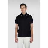 PAUL&SHARK Erkek Pamuklu Marka Logolu Kısa Kollu Polo Yaka Siyah Polo Yaka T-Shirt -011 25411301