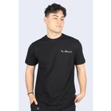 PAUL&SHARK Erkek Pamuklu Regular Fit Yuvarlak Yaka Siyah T-Shirt 24411060-011