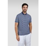 PAUL&SHARK Erkek Polo Yaka Çizgili Kısa Kollu Pamuklu Mavi-Beyaz Polo Yaka T-Shirt -120 25411226