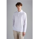 PAUL&SHARK Erkek Polo Yaka Düğme Kapamalı Kısa Kollu Beyaz Polo Yaka T-Shirt -010 24411219