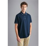 PAUL&SHARK Erkek Polo Yaka Düğme Kapamalı Kısa Kollu Lacivert Polo Yaka T-Shirt -013 24411250