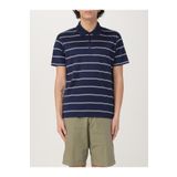 PAUL&SHARK Erkek Regular Fit Kısa Kollu Çizgili %100 Pamuklu Lacivert-Beyaz Polo Yaka T-Shirt -367 25411303