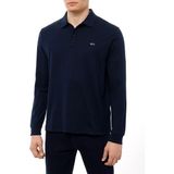 PAUL&SHARK Erkek Regular Fit Polo Yaka Pamuklu Uzun Kollu Lacivert Polo Yaka T-Shirt -013 C0P1229