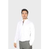 PAUL&SHARK Erkek Spor Model Uzun Kollu Regular Fit Beyaz Gömlek -010 14313042
