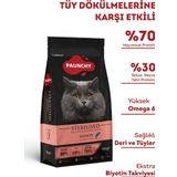 Paunchy Somonlu ve Hamsili Kısırlaştırılmış Yetişkin Kedi Maması 15 kg