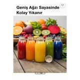 Pause Art Home 10 adet 100 ml boş cam shot şişesi