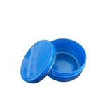 Pause Art Home 100 ml plastik kavanoz 10 adet mavi renk krem kavanozu saklama kabı 10 adet