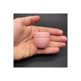 Pause Art Home 20 CC KREM KAVANOZU KAPAKLI - 20 ML PLASTİK MİNİ POMAT KUTUSU - PEMBE 5 ADET