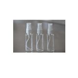 Pause Art Home 3 adet çok amaçlı seyahat seti sprey fıs fıs mini plastik pet şişe kolonya şişesi 3*50 cc