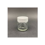 Pause Art Home 40 Cc Cam Kavanoz - Beyaz Plastik Kapaklı - 40 ml Cam Mama Kavanozu (6 ADET)
