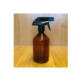 Pause Art Home 500 Cc Amber Plastik Şişe - Siyah Tetik Spreyli - 500 Ml Kahverengi Boş Plastik Şişe