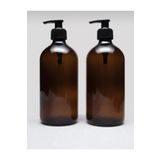 Pause Art Home 500 Ml Amber Cam Sıvı Sabunluk (2 Adet)