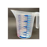 Pause Art Home Plastik Ölçü Kabı Özel Ölçekli Kap 1 Litre Dereceli Ölçek Un Şeker Vs Için Ayrı Ayrı Gösterir