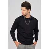 Pave 4536063 Lacivert Bisiklet Yaka Yün Erkek Kazak