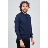 Pave 4538004 Saks Polo Yaka Yün Erkek Kazak