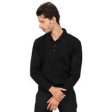 Pave Polo Yaka Yün Kazak, XL, 8045320208104, Lacivert, Erkek