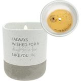 Pavilion Gift Company - I Always Wished for A Daughter-in-law Like You - 10 oz Sürpriz Gizli Mesaj Doğal Soya Balmumu Mum Pamuk Kokulu, 1 Adet (1'li Paket), 8,9 cm x 10,16 cm
