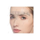 Pavone KALICI MAKYAJ DOĞRULAMA VE ÖLÇÜM CETVELİ - MİCROBLADİNG ÖLÇÜM CETVELİ - PLEKSİ ALIN CETVELİ