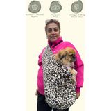 Paw And Hug Köpek Polar Taşıma Çantası Ana Kucağı – Omuzdan Taşınabilir Kışlık– Yumuşak ve Sıcak - Çok Renkli