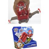 Paw Patrol: Action Pups Marshall Aksiyon Figürü ve Katlanabilir Kanatlı Hoverboard Uçağı - 5 cm