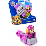 Paw Patrol: Action Pups Skye Aksiyon Figürü ve Katlanabilir Kanatlı Hoverboard Uçak Oyuncağı - 5 cm