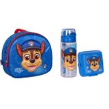 Paw Patrol Chase Mavi Beslenme Çantası ,Beslenme Kabı ve Matara