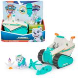 PAW PATROL – Everest figürlü kar aracı, snowboard ve Henrietta figürü (Deluxe araç), 3 yaşından büyük çocuklar için oyuncak