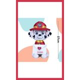 Paw Patrol Figür Peluş Oyuncak Love Serisi - Marshall - 27 cm - Renkli