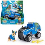 PAW PATROL Jungle Pups Chase figürlü Tiger Aracı (temel araç), 3 yaşından büyük çocuklar için oyuncak