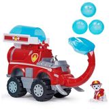 PAW PATROL Jungle Pups su tabancalı büyük fil aracı (Deluxe Araç) ve Marshall Hero Pups figürü, 3 yaş ve üzeri çocuklar için oyuncak