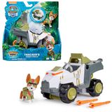 PAW PATROL Jungle Pups Tracker figürlü Maymun Aracı (temel araç), 3 yaşından büyük çocuklar için oyuncak