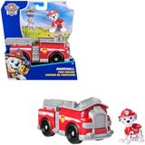 PAW PATROL, Marshall oyun figürlü itfaiye arabası (sürdürülebilir temel araç/ana araç), 3 yaşından büyük çocuklar için oyuncak