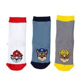 PAW Patrol - NICKELODEON Erkek Bebek 3lü Havlu Çorap Lisans Baskılı Gri