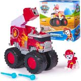 Paw Patrol: Rescue Wheels Marshall Itfaiye Arabası, Mermi Fırlatıcılı Oyuncak Kamyon ve Koleks - Çok Renkli