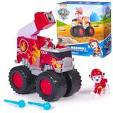 Paw Patrol: Rescue Wheels Marshall İtfaiye Arabası, Mermi Fırlatıcılı Oyuncak Kamyon ve Koleksiyon Aksiyon Figürü, 3 Yaş ve Erkek Çocuk Oyuncakları