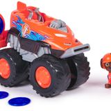PAW PATROL Rescue Wheels - Zuma’nın Canavar Kamyon Arabası, mermi atışı ve Zuma köpek figürü, 3 yaşından büyük çocuklar için oyuncak